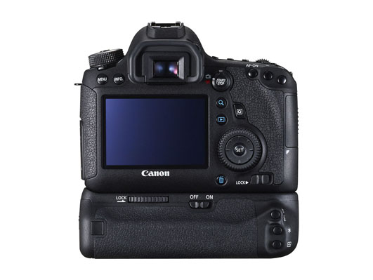 Canon EOS 6D back